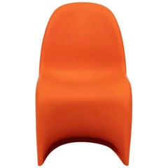 Mid Century Modern Orange Panton Chair von Verner Panton für Vitra