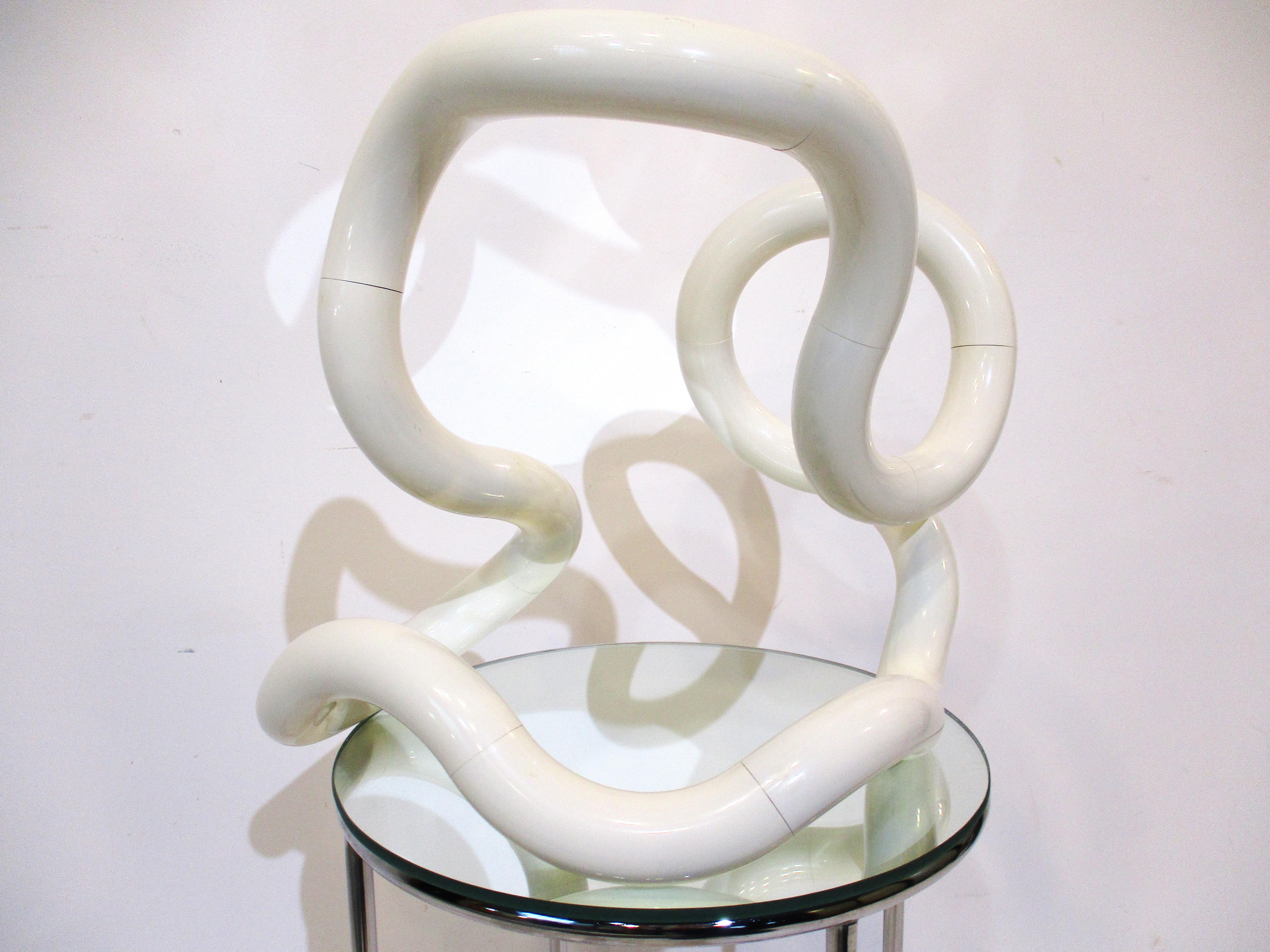 Plastic Tangle Articulating Sculpture by Richard Zawitz, 1982