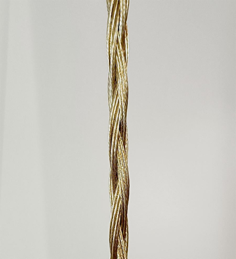 Tangled - ciondolo a filo in ottone di Candas Design in vendita 2