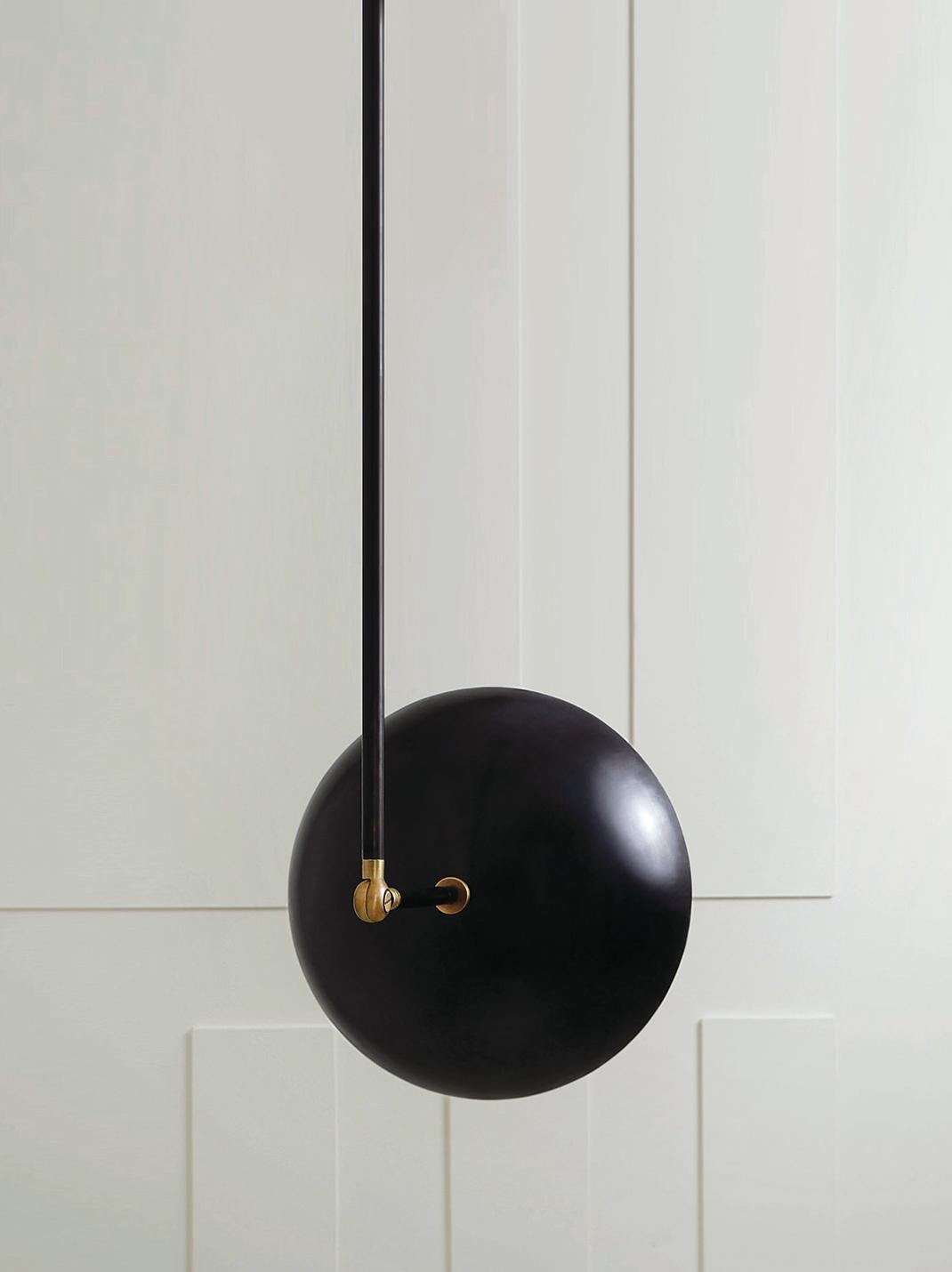 Contemporary Tango III, Sculpted Pendant by Paul Matter