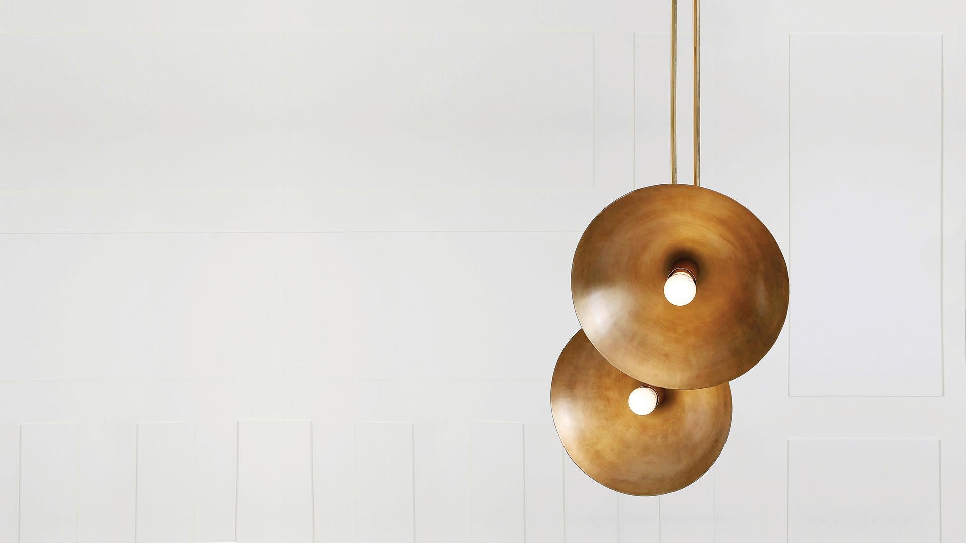Contemporary Tango V, Sculpted Pendants by Paul Matter