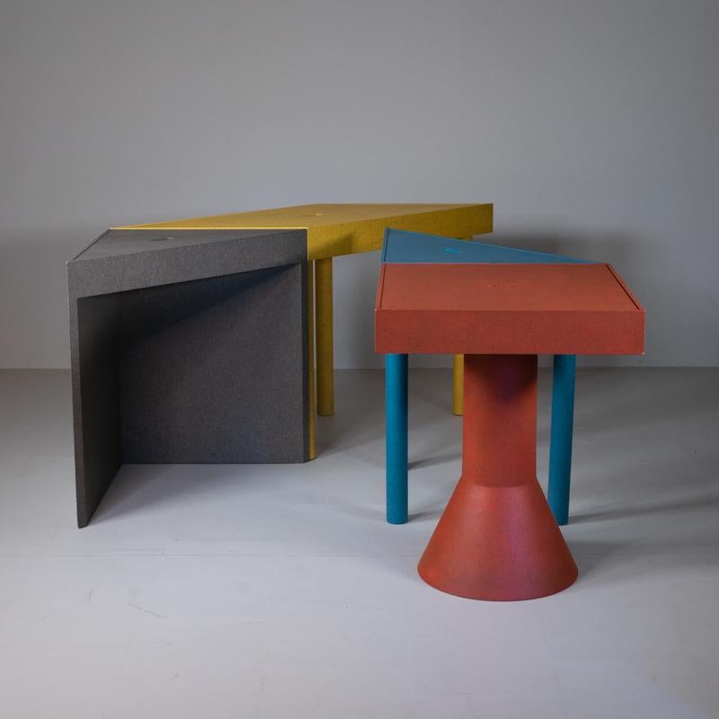Tangram modular table, Massimo Morozzi, Cassina, 1988 For Sale 3
