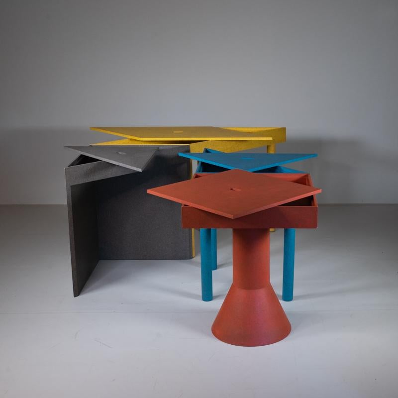 Tangram modular table, Massimo Morozzi, Cassina, 1988 For Sale 4