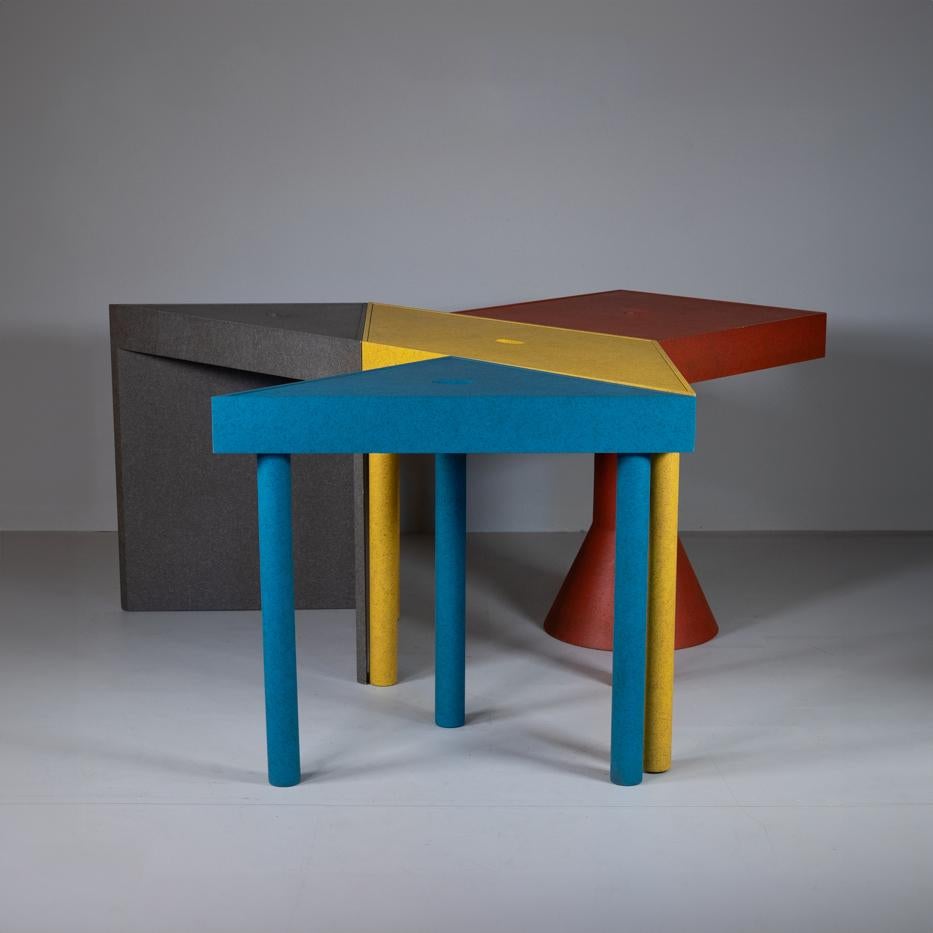 Tangram modular table, Massimo Morozzi, Cassina, 1988 For Sale 2