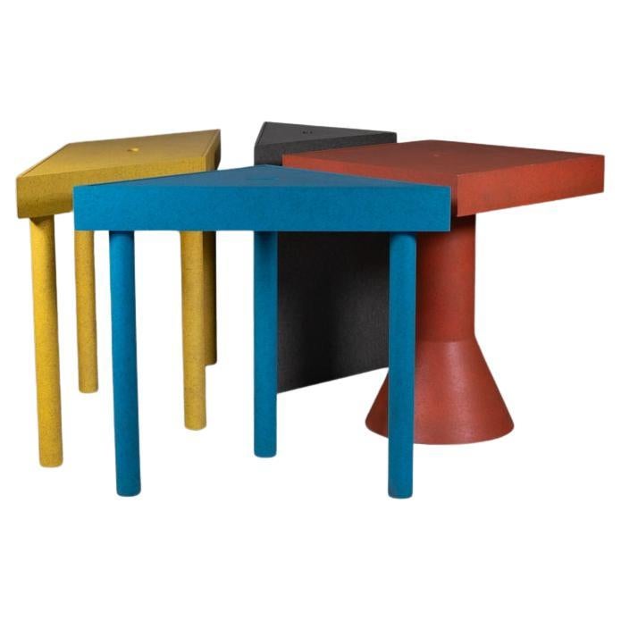 Tangram modular table, Massimo Morozzi, Cassina, 1988