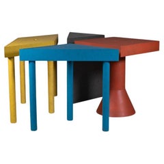 Vintage Tangram modular table, Massimo Morozzi, Cassina, 1988