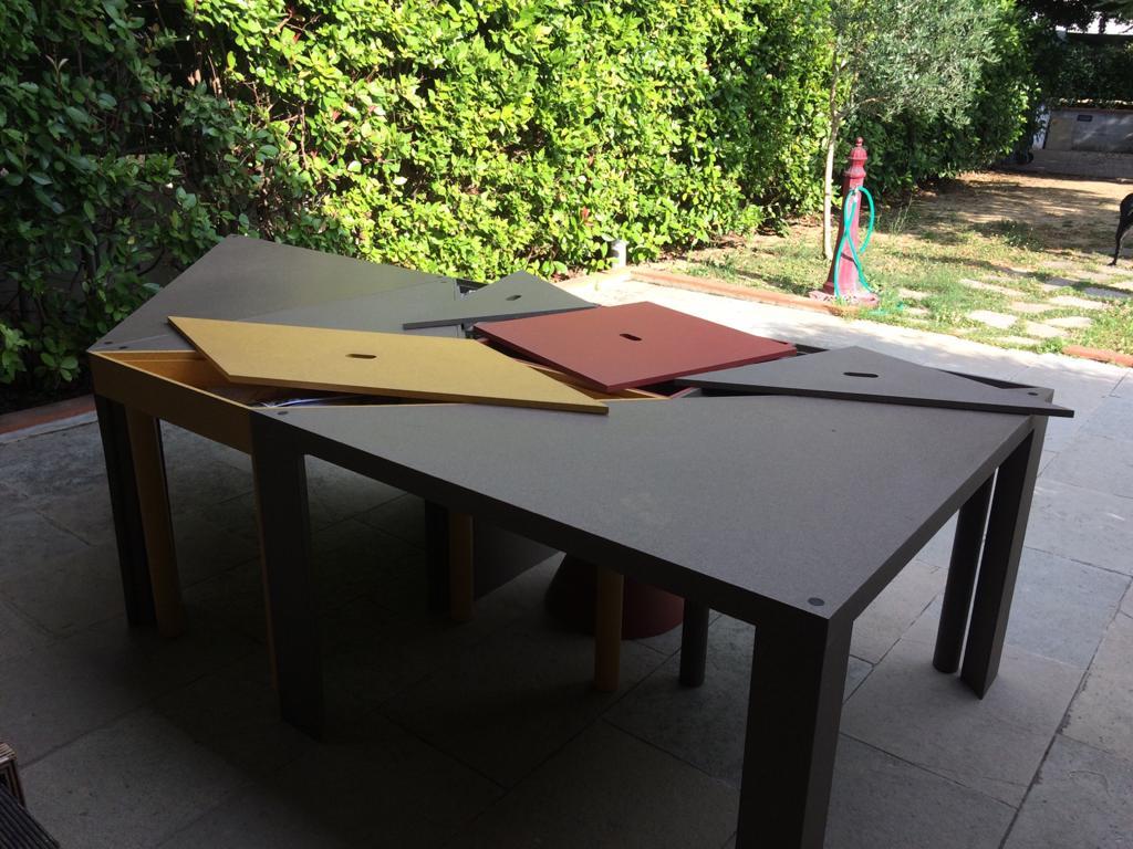 Modern Tangram Set Table by M.Morozzi from Cassina, Italy, 1980s Archizoom 