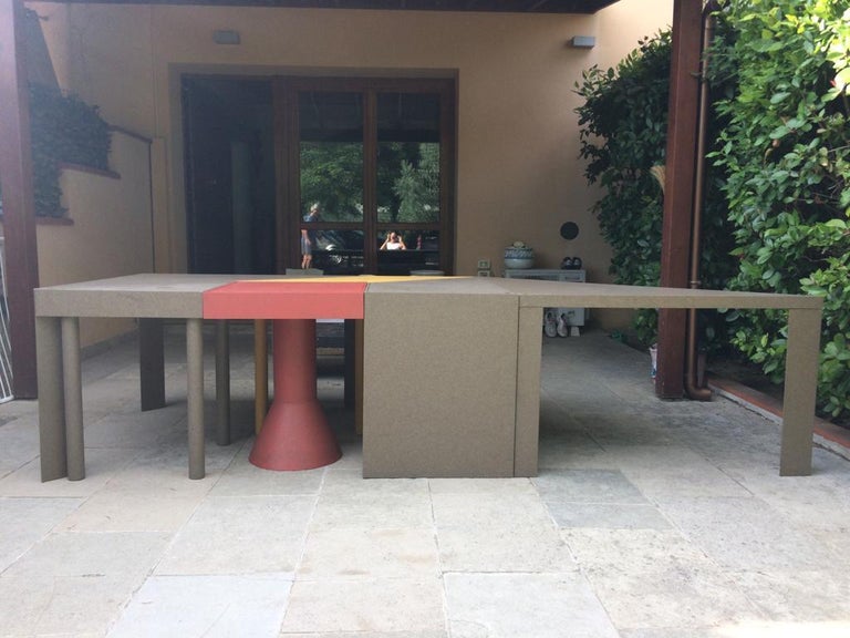 Tangram Set Table by M.Morozzi from Cassina, Italy, 1980s For Sale 1
