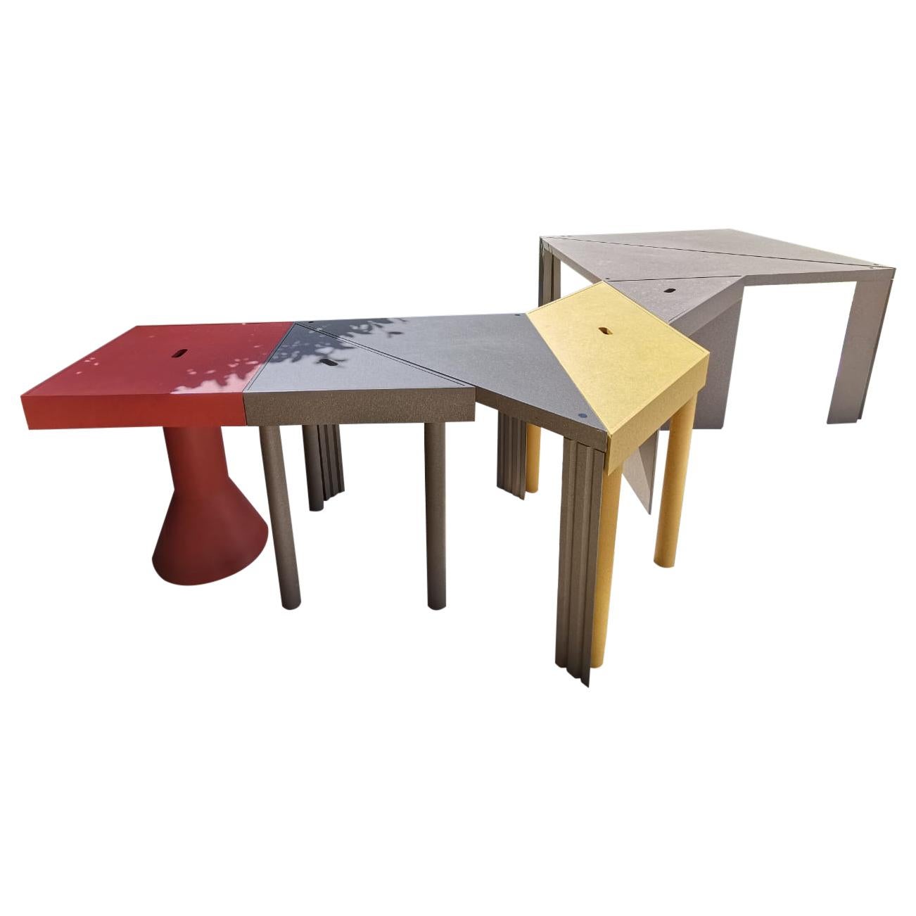 Tangram Set Table by M.Morozzi from Cassina, Italy, 1980s Archizoom 