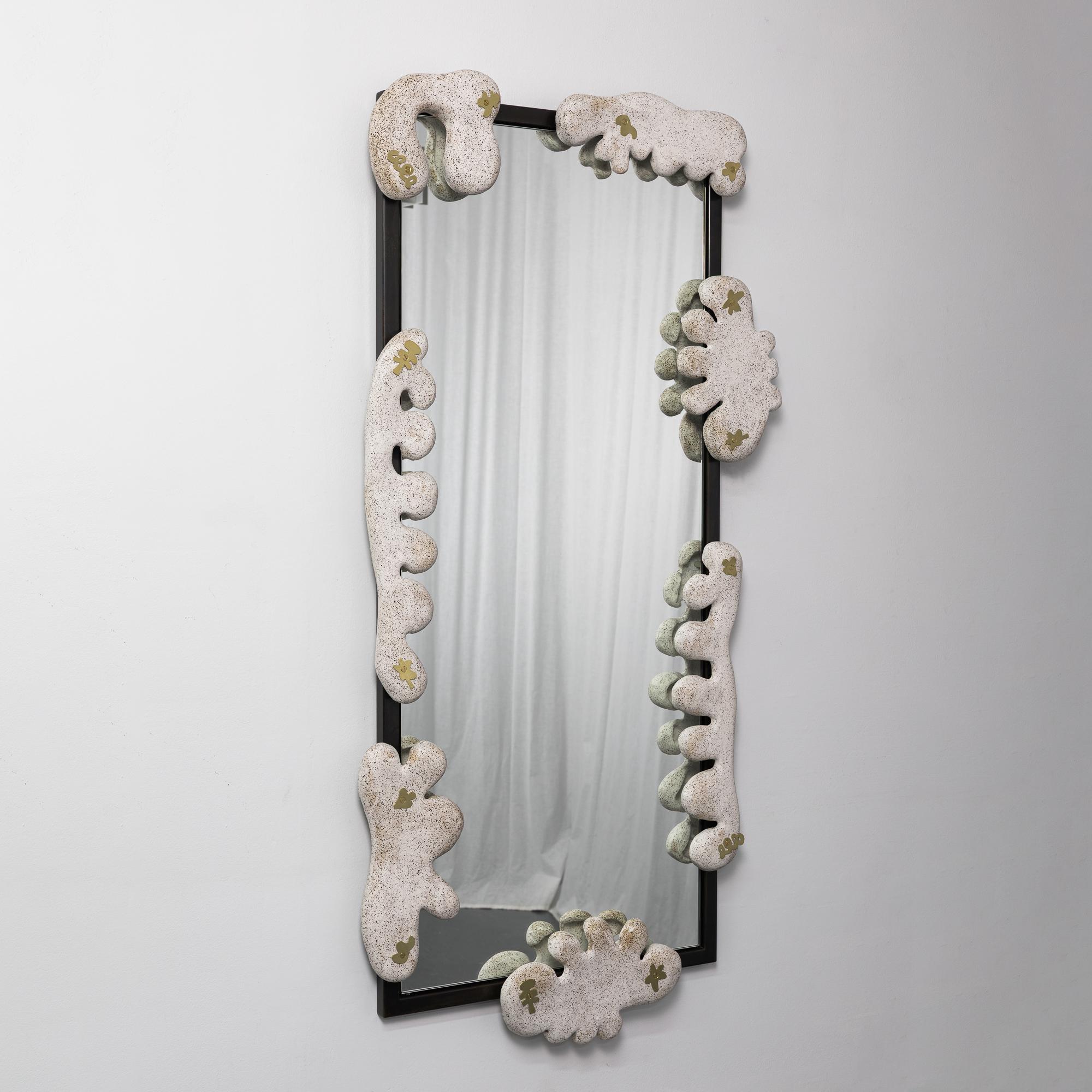 Tanguay Wall Mirror In New Condition For Sale In Brooklyn, NY