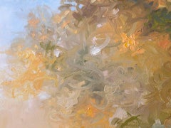 "Connections", oil paint, contemporary, abstract landscape, 2022