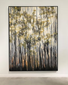 Diorama, peinture à l'huile abstraite