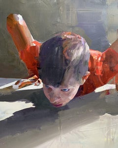 Untitled - Contemporary European Art Figurative Oil on Canvas Colorful Painting