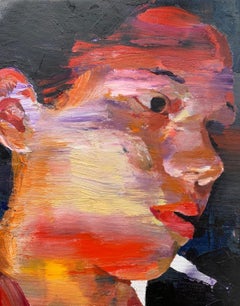 Untitled. Contemporary European Art, Figurative Oil on Canvas painting