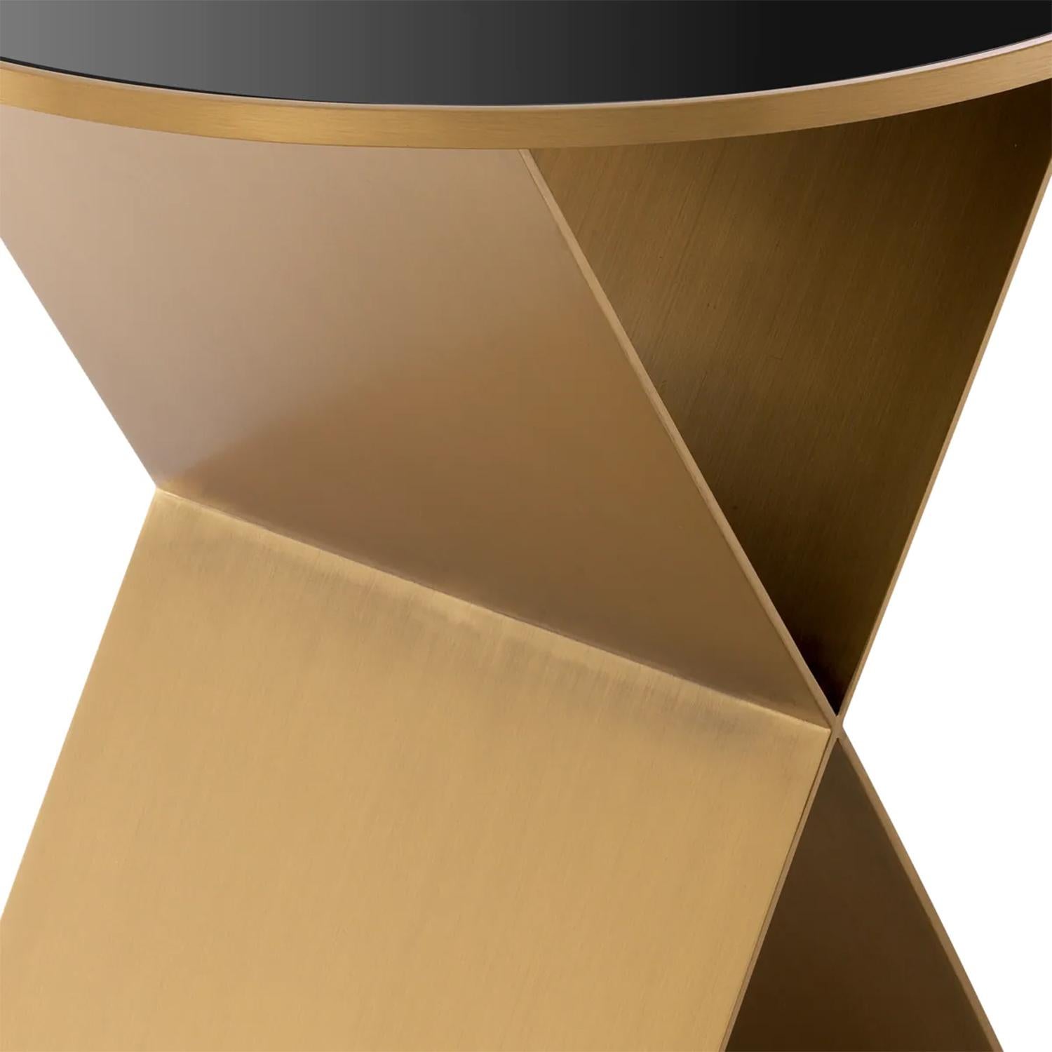 Noirci Table d'appoint moyenne Tania en vente