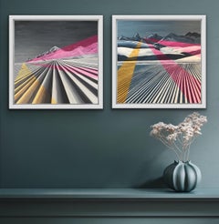 Dessiner sur la Neige and Chalet les Marmottes Diptych