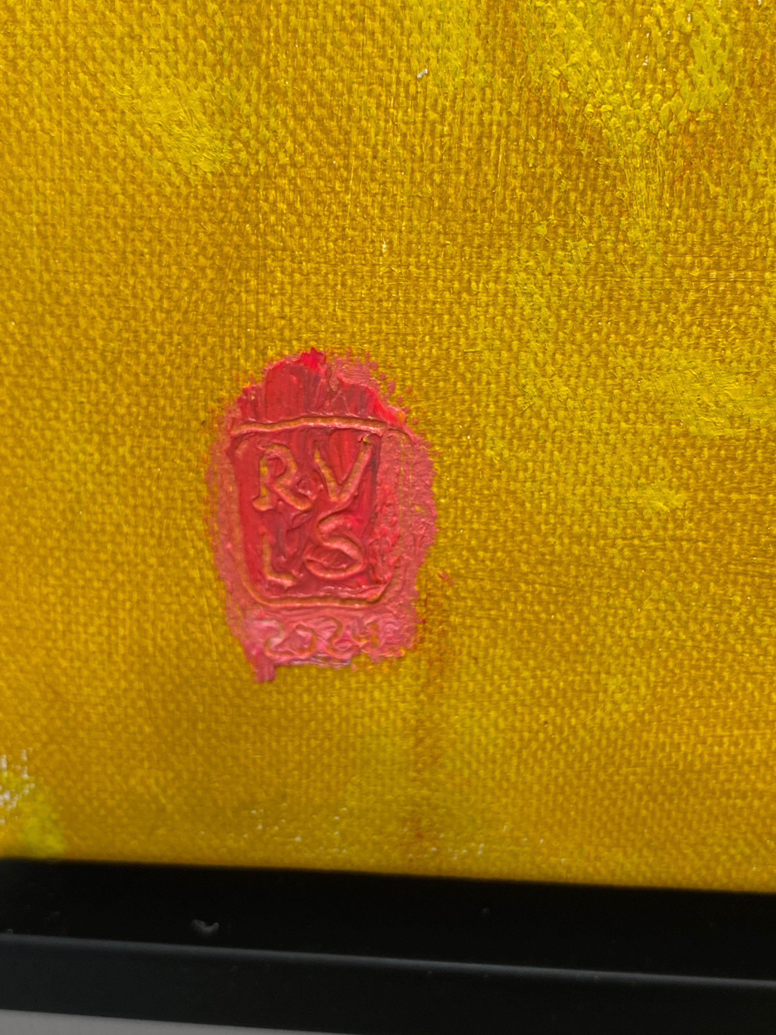 Humor amarillo - Retrato contemporáneo del siglo XXI en venta 2