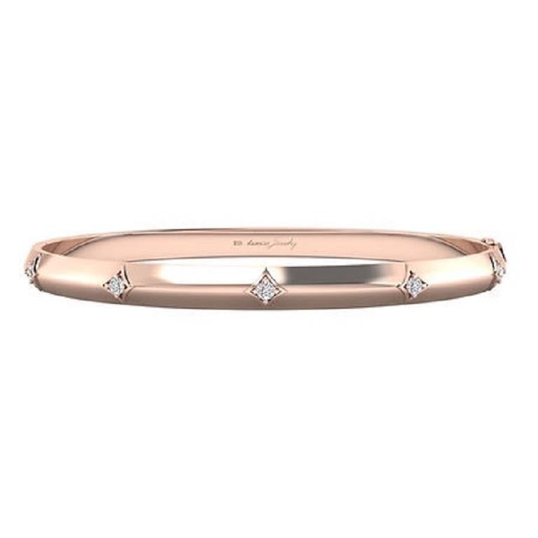 Contemporain Tanisa Nahata 0,14 carat Bracelet de règne moderne en or 18 carats en vente