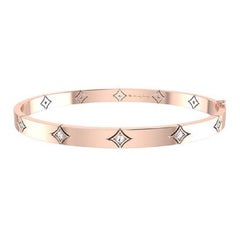 Tanisa Nahata Classic Diamond 0.32ct. Reign Bangle in 18Karat Gold.