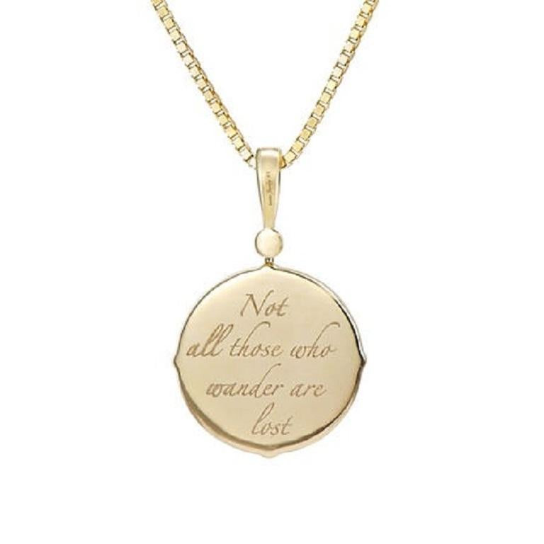 Contemporain Tanisa Nahata Diamant 0.38ct. Pendentif en or 18 carats. en vente