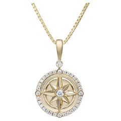 Tanisa Nahata Diamant 0.38ct. Pendentif en or 18 carats.