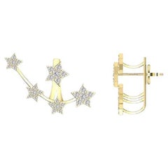 Tanisa Nahata Diamant 0,50 Karat. Starry Night Ohrstecker aus 18 Karat Gold.