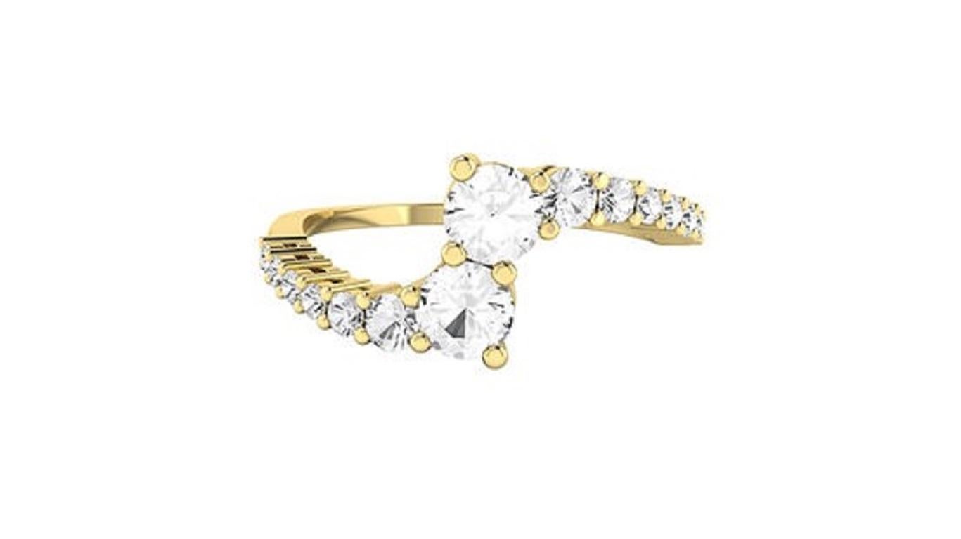 Crafted in 18K white, yellow, or rose gold, this stunning Ocean Wave ring features a flowing wave design adorned with shimmering diamonds. The ring’s graceful curves capture the essence of ocean tides, creating a unique and elegant statement piece