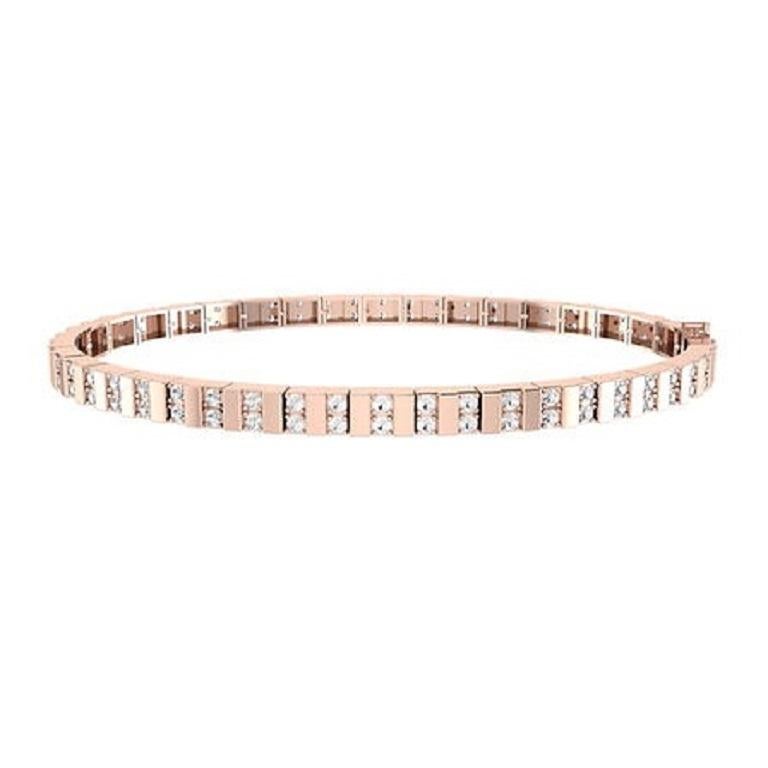 Introducing the Classic tennis Diamond Bracelet in 18Karat white, rose, and yellow gold
a timeless symbol of elegance. This bracelet showcases a seamless row of radiant diamonds, meticulously set to create a captivating sparkle with every movement.