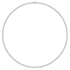 Tanisa Nahata Diamond 10ct. Tennis Necklace in 18Karat Gold.