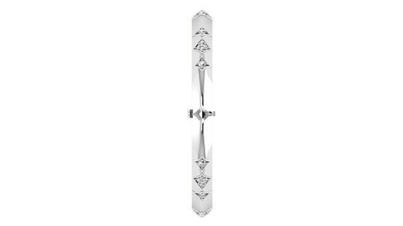 Women's Tanisa Nahata Diamond 1.036ct. Modern Reign Fancy Bangle in 18Karat Gold. For Sale
