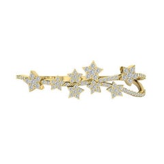 Tanisa Nahata Diamond  1.05ct. Starry Night Two Finger Ring in 18Karat Gold.