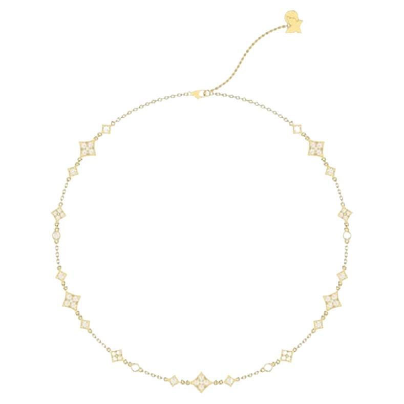 Tanisa Nahata Diamant 1,80 Karat. Reign Fancy Choker-Halskette aus 18 Karat Gold.