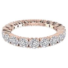Tanisa Nahata Eternidad Diamante 2,00ct. Anillo de fantasía en oro de 18 quilates.