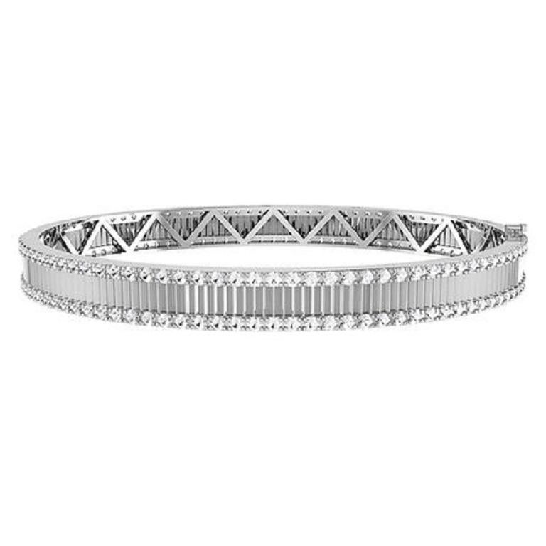 Whiting : Bracelet classique en or blanc, rose et jaune 18 carats avec diamants de tennis
un symbole intemporel d'élégance. Ce bracelet présente une rangée ininterrompue de diamants rayonnants, méticuleusement sertis pour créer un éclat captivant à