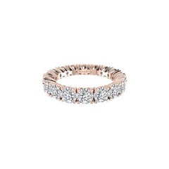 Tanisa Nahata Eternity Diamond 4,00ct. Anello fantasia in oro 18 carati.