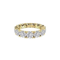 Tanisa Nahata Eternity Diamond 5,27ct. Anello fantasia in oro 18 carati.