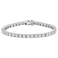 Diamante Tanisa Nahata 8.08ct. Bracciale Tennis in oro 18 carati.