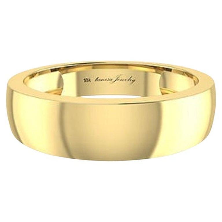 Anello classico Tanisa Nahata Band in oro 18 in vendita su