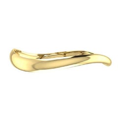 Tanisa Nahata Ocean Wave Bangle in 18Karat Gold.