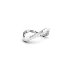 Tanisa Nahata Plain Twist Goldband Ausgefallener Ring aus 18 Karat Gold.