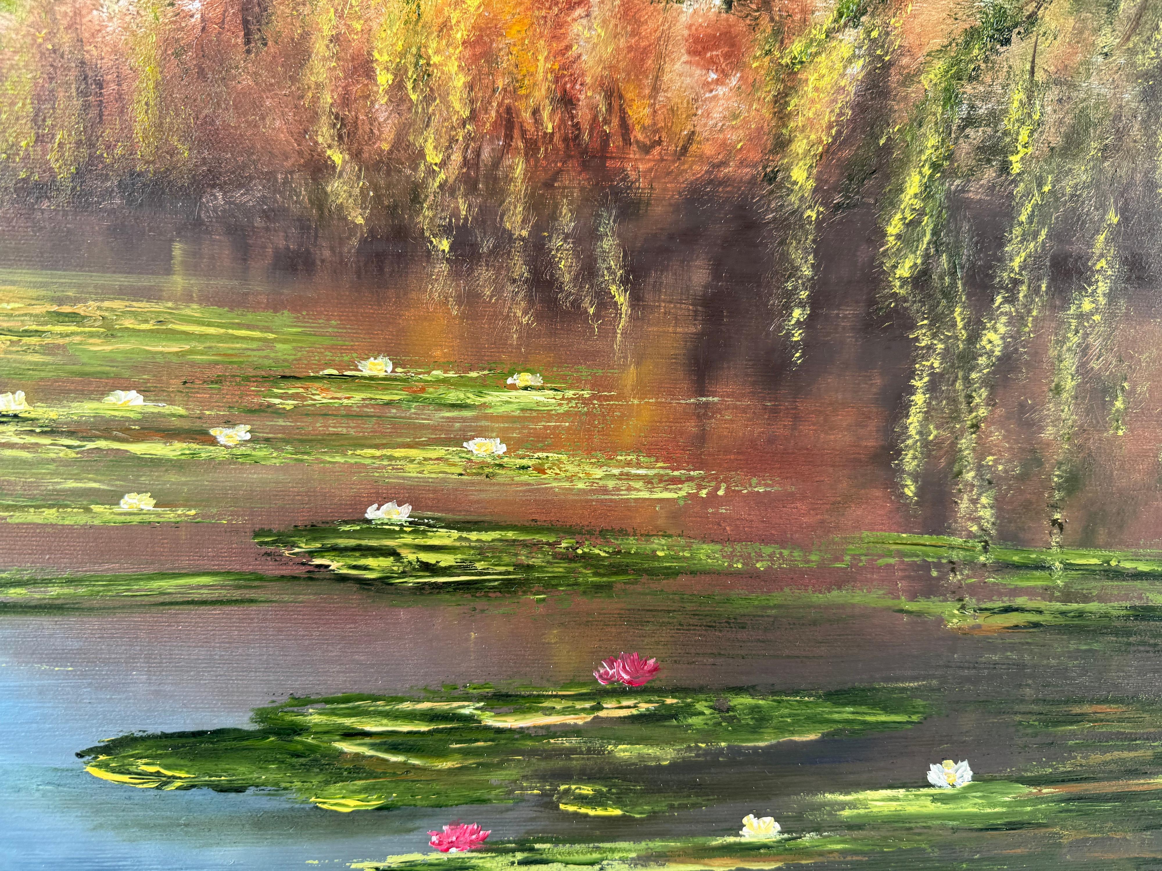 Ein Hort der Gelassenheit (Impressionismus), Painting, von Tanja Frost