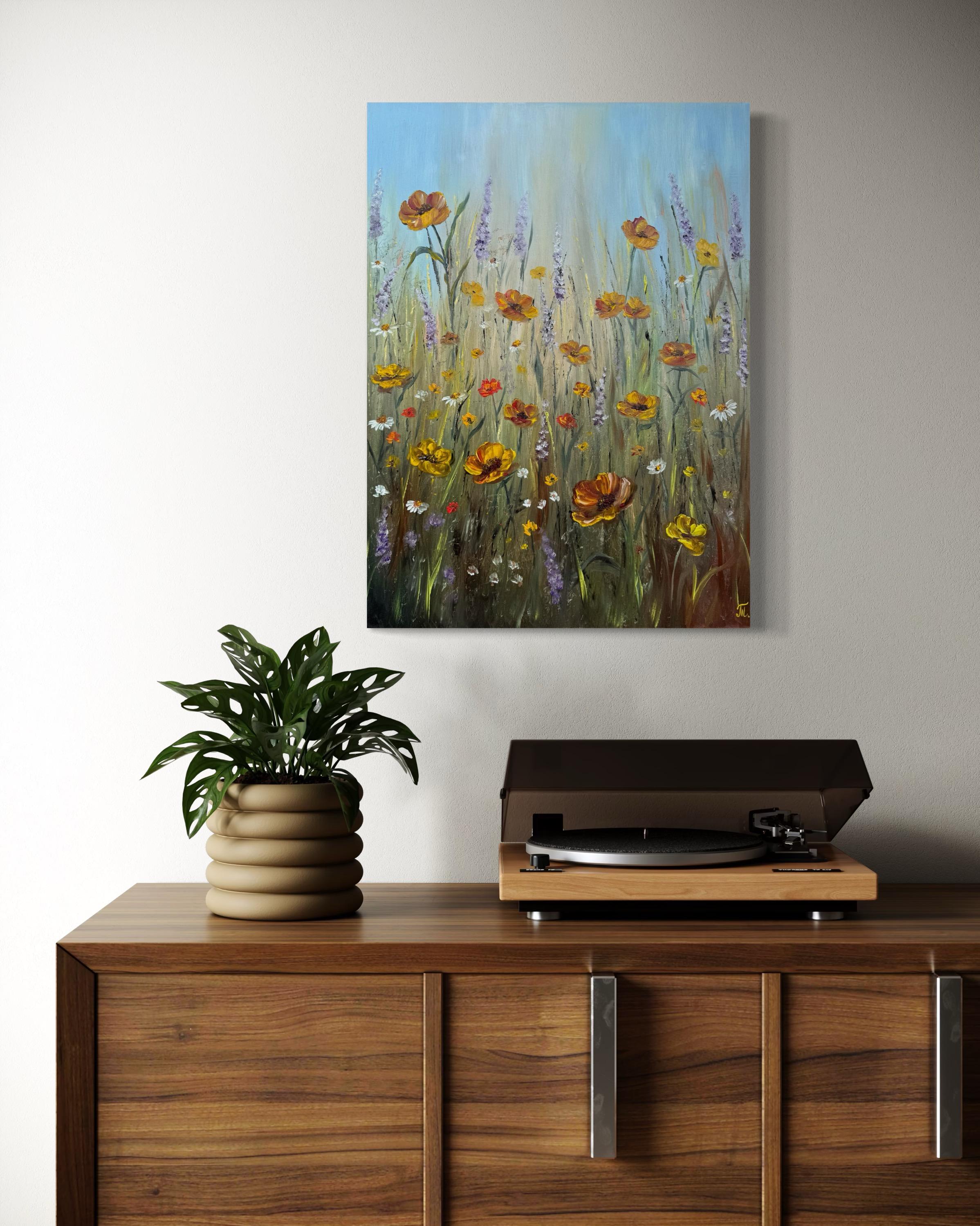 Brisa floreciente - Painting Impresionista de Tanja Frost