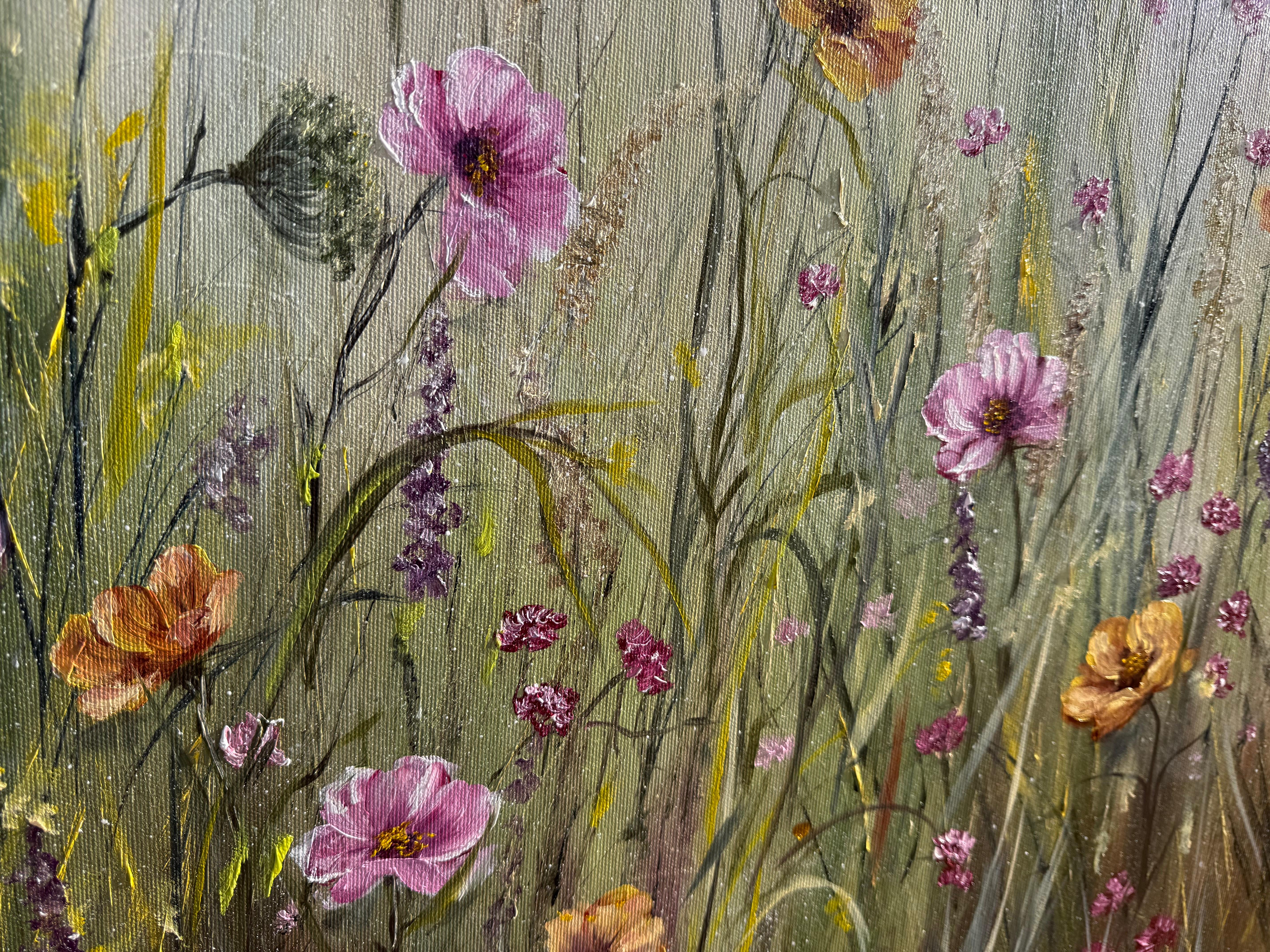 Atemzug des Frühlings – Painting von Tanja Frost