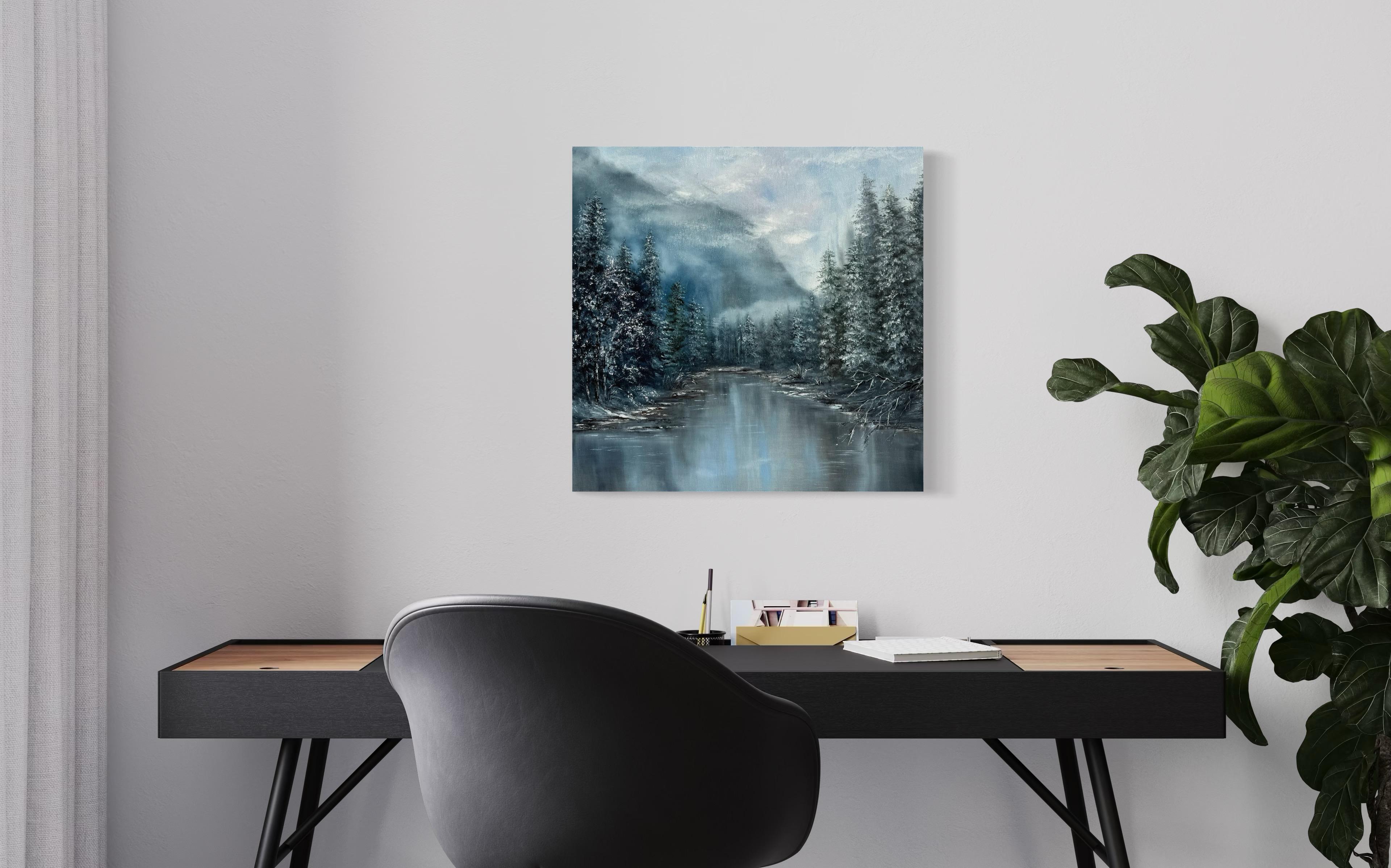 Silencio de cristal - Painting Impresionista de Tanja Frost