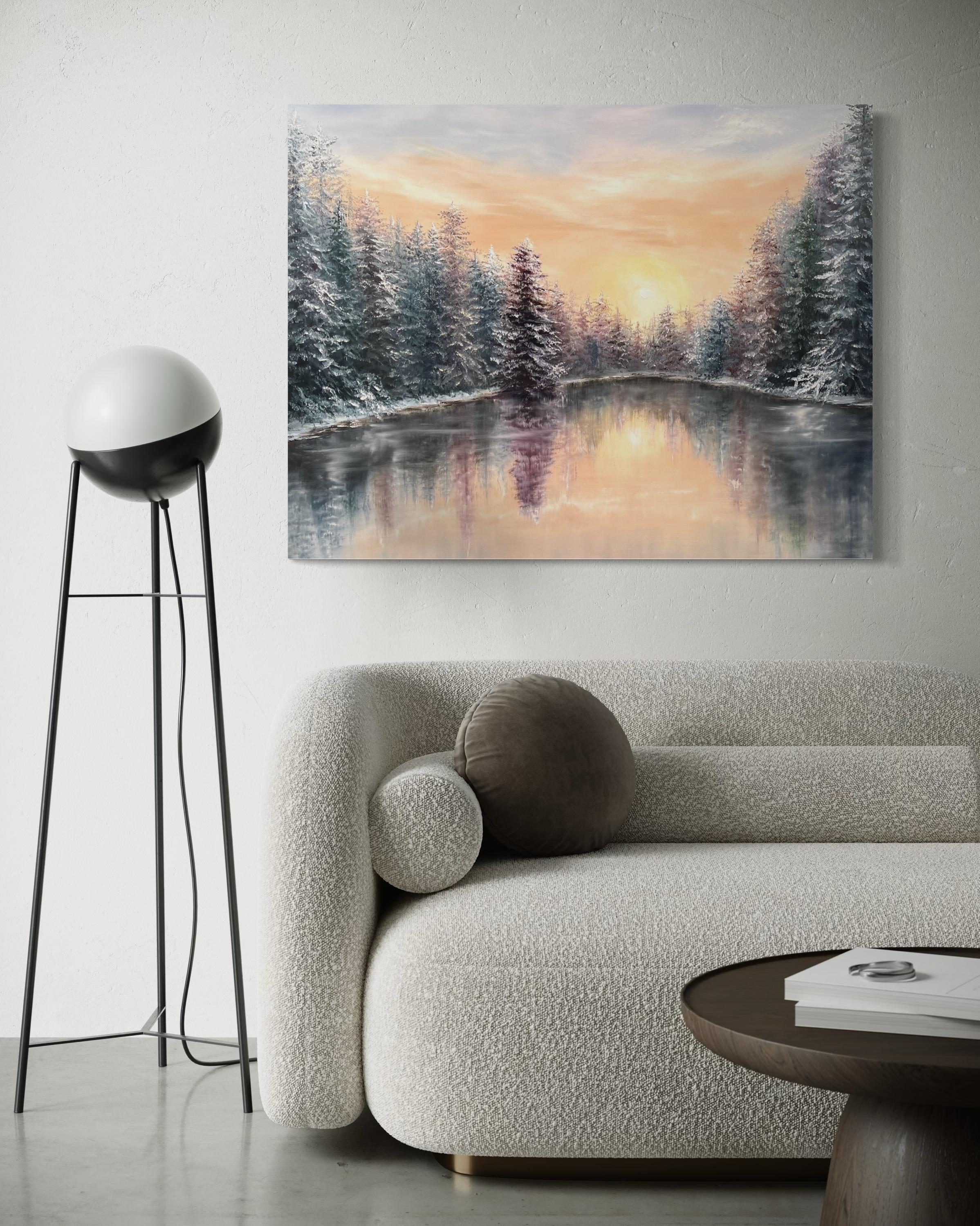 Sussurri di cristallo - Painting Impressionismo di Tanja Frost