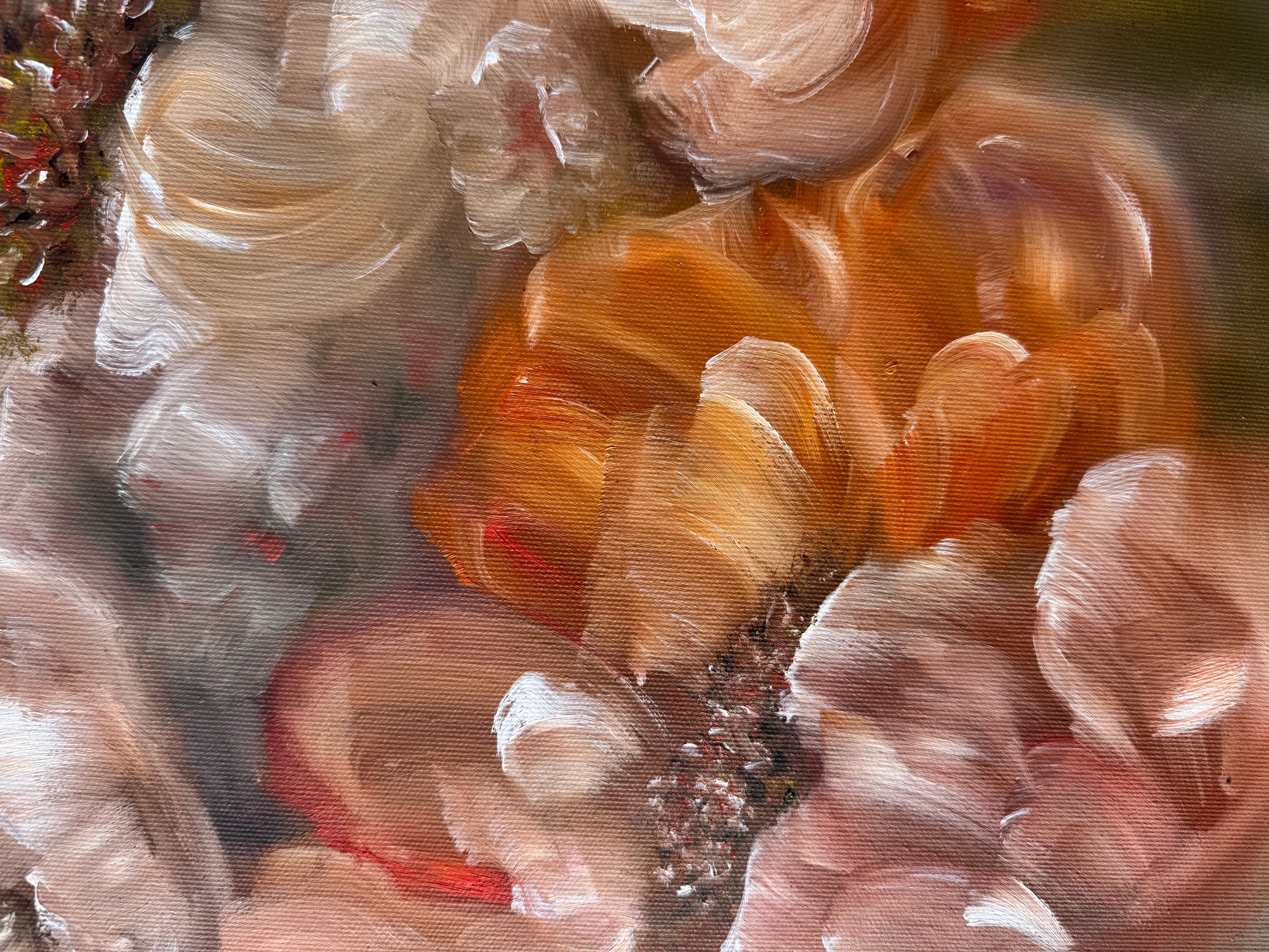 Traumlandschaft blüht – Painting von Tanja Frost
