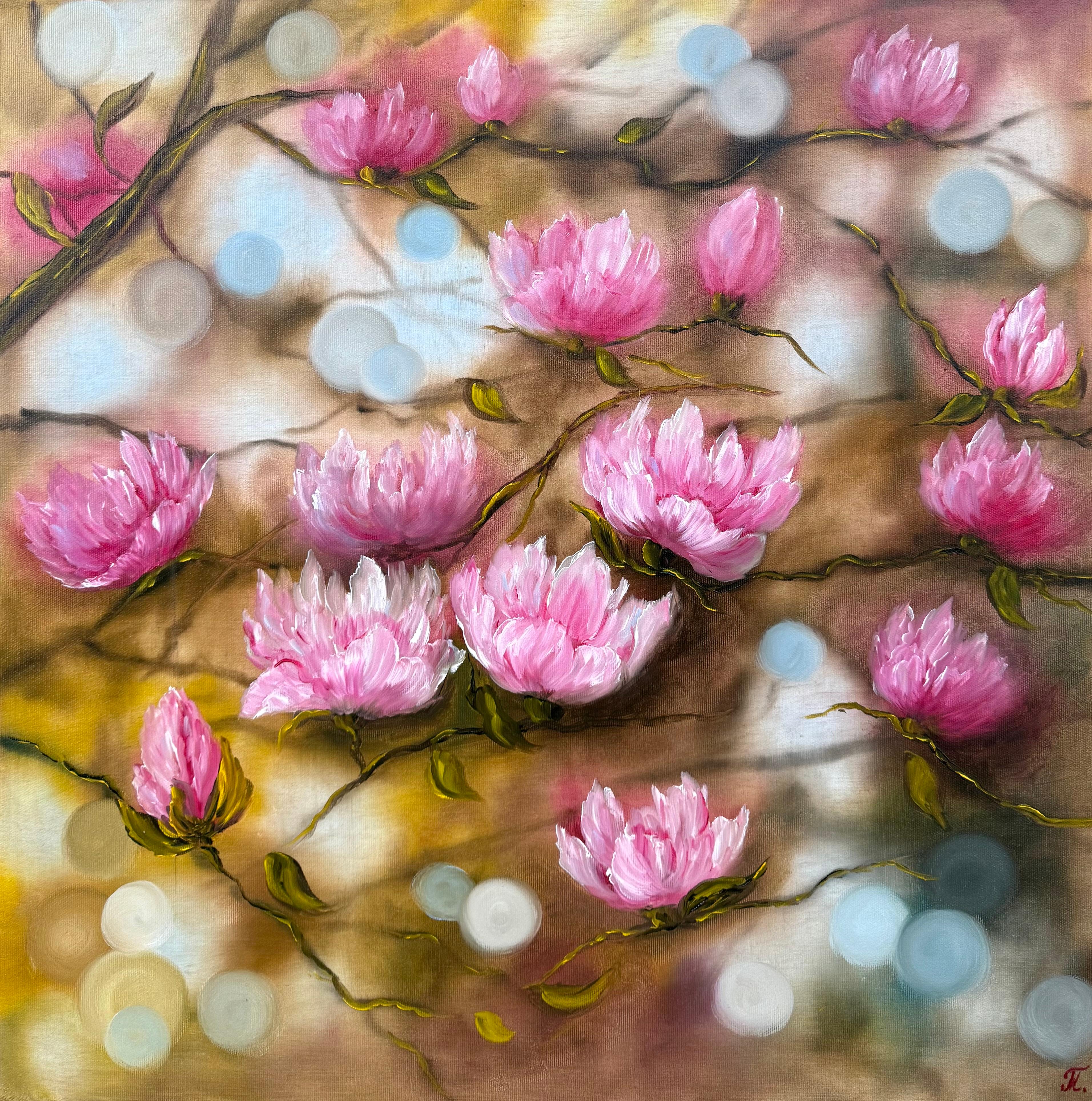 Floral Awakening - Impressionist Painting by Tanja Frost