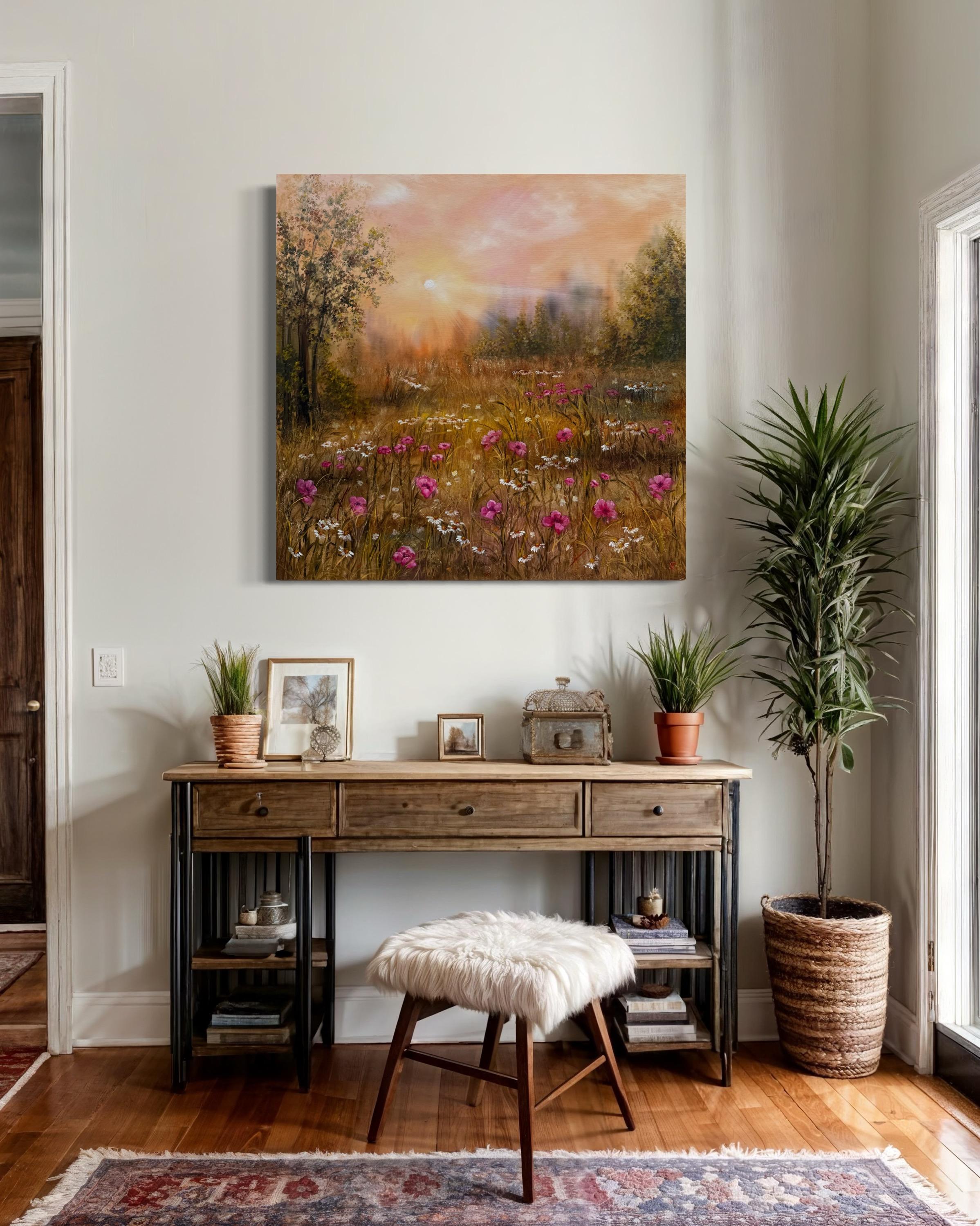 Goldener Atem der Nature im Angebot 4