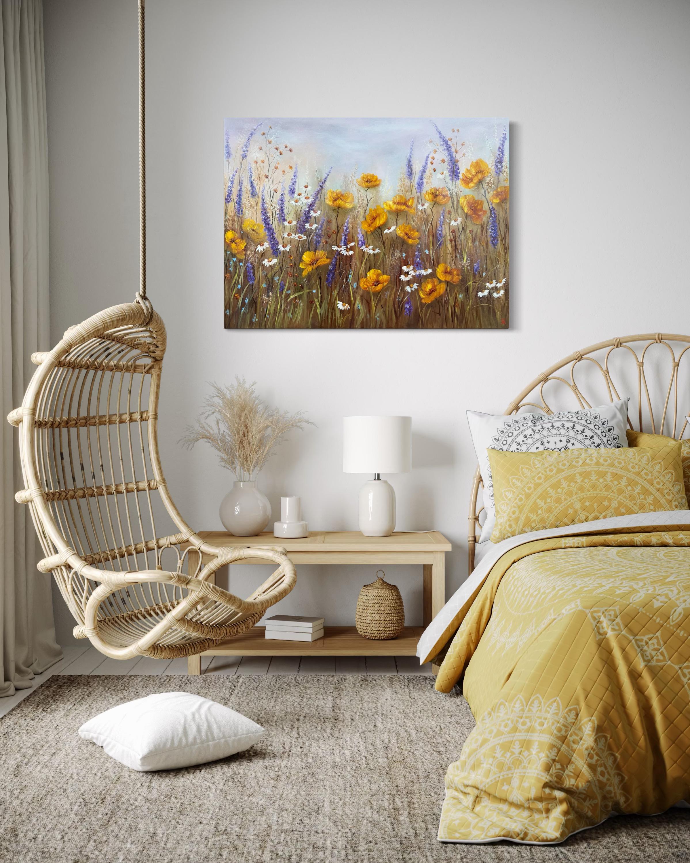 Golden Quiet - Floral Symphony collection For Sale 5