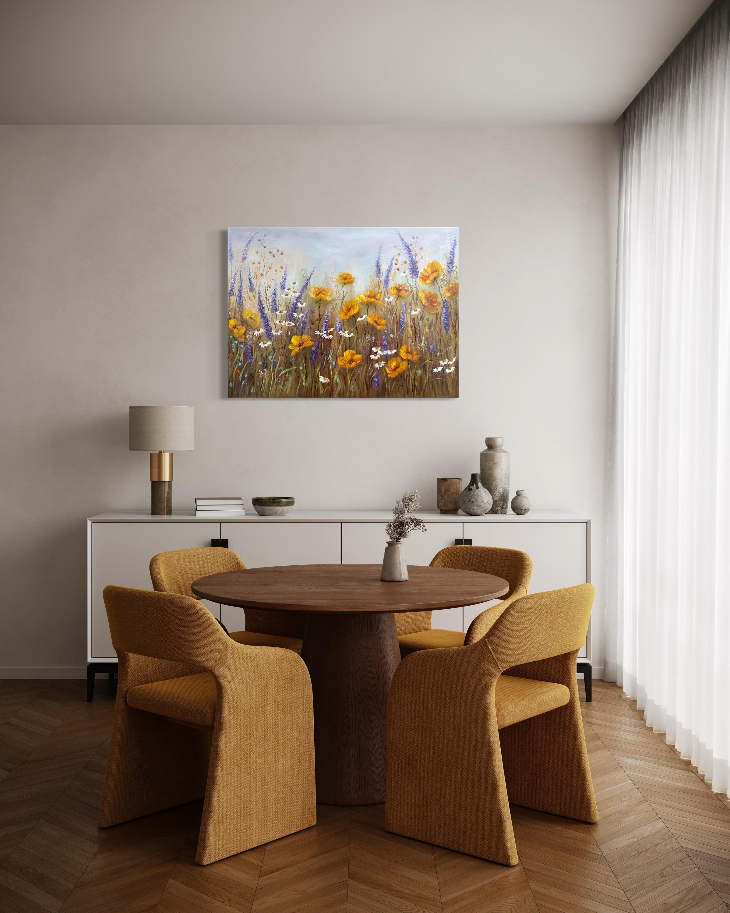 Golden Quiet - Floral Symphony collection For Sale 6